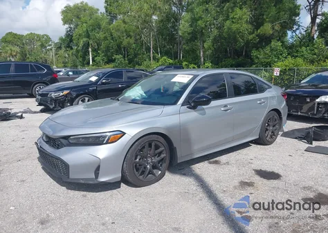 2025 Honda Civic Sport z USA, uszkodzony, nr VIN 2HGFE2F53SH557270